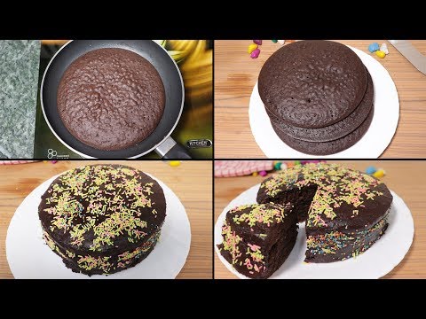 Chocolate Cake in Fry Pan | Cake without Oven