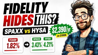 I Parked $100K in SPAXX vs HYSA for 60 Days. The Tax Twist. #Shorts