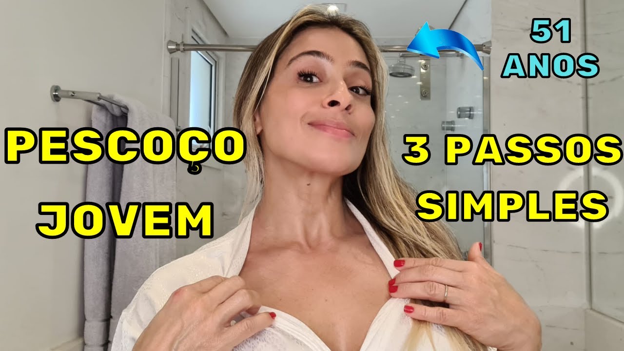 PESCOÇO Sem Linhas e Sem Pele Sobrando! Vem ver como! Super Simples!