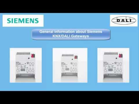 Siemens KNX-DALI GW Chapter 02: The family of Siemens DALI gateways