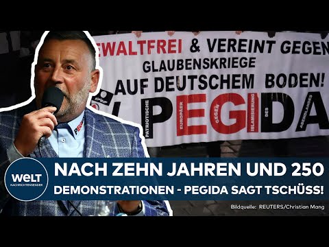 Video Thumbnail: DRESDEN: Und Tschüss! Lutz Bachmann beendet nach 10 Jahren Pegida-Demonstrationen