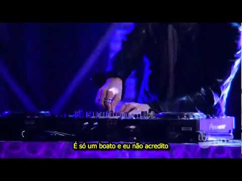 David Guetta feat. Akon - Sexy Bitch LIVE LEGENDADO (by:YMIB)