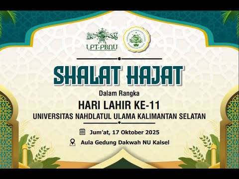 Shalat Hajat dalam Rangka Harlah ke 11 UNUKASE