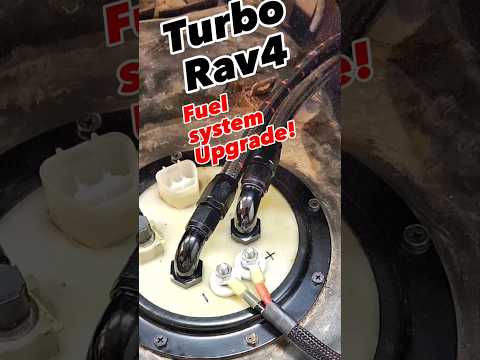 #Walbro 525lph #E85 #Hellcat #Fuelpump Upgrade on the #MidMountTurbo #TurboRav4