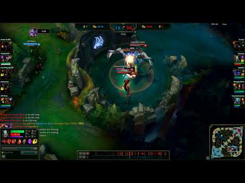 tryndamere vs yasuo, top line