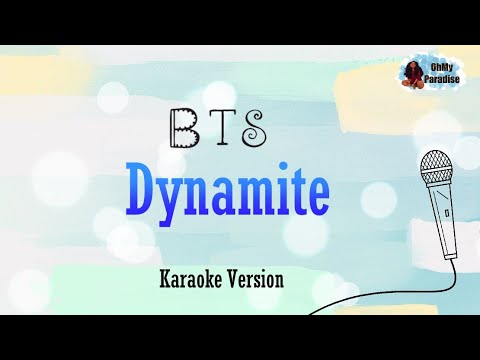 BTS (방탄소년단) - Dynamite (Karaoke Version)