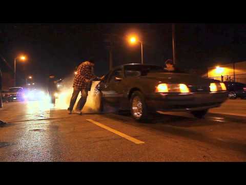 Generation Camaro vs AV Mustang street racing