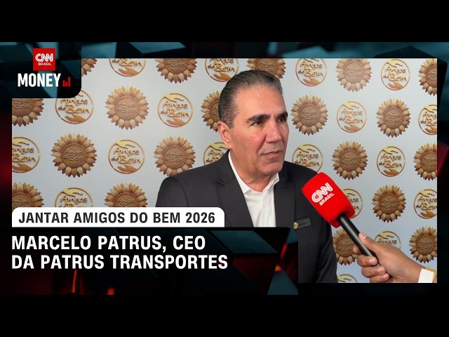 Jantar Amigos do Bem 2026: Marcelo Patrus, CEO da Patrus Transportes