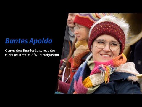 Video Thumbnail: Buntes Apolda – Gegen den Bundeskongress der JA