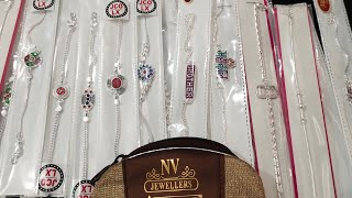 Latest Silver Rakhi Collections 2021 / Chandi Rakhi Designs with price