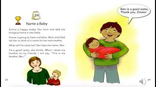 For beginners| One story a day| Book 2-24 Name a Baby