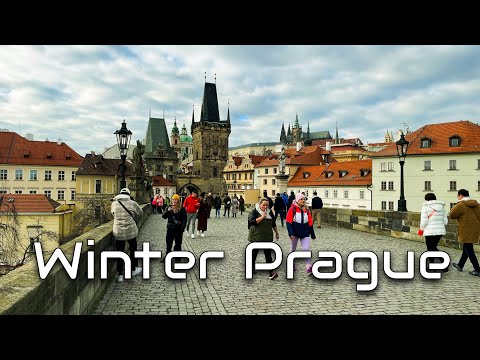 🇨🇿【4K】Prague - Winter  13.02.2023