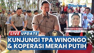 AHY Kunjungan ke Madiun, Tinjau Langsung TPA Winongo dan Koperasi Merah Putih