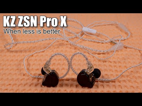 KZ ZSN Pro X hybrid earphones review