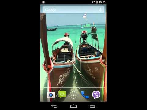 Boat Video Live Wallpaper