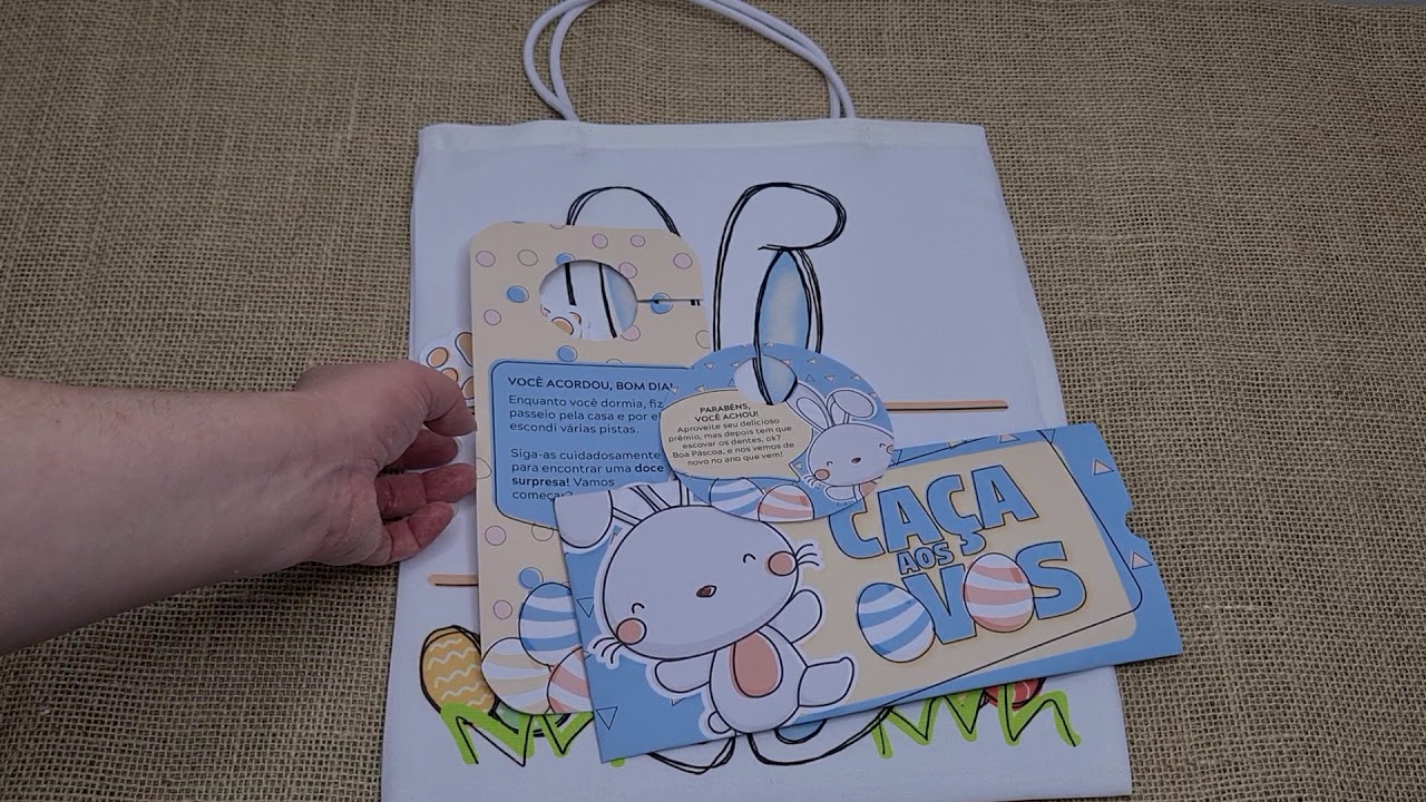 Kit Caça Ovos - Páscoa