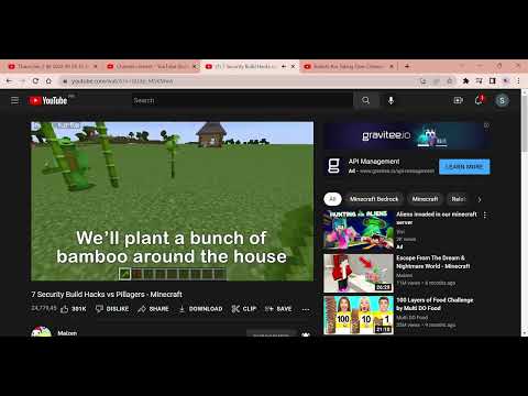 1 7 Security Build Hacks vs Pillagers   Minecraft   YouTube   Google Chrome 2022 09 24 19 15 06