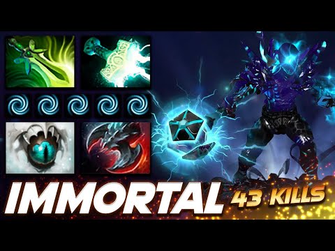 Faceless Void Immortal 43 KILLS - Dota 2 Pro Gameplay [Watch & Learn]