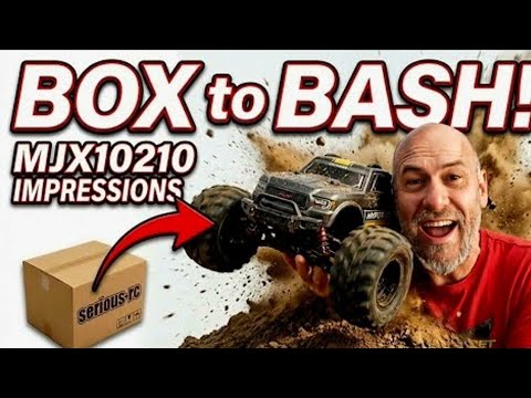 RC Monster Truck Unboxing - First Impressions (MJX10210)
