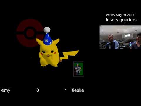 vsHsv Aug 2017 - emy (Pikachu/Sheik) vs Tieske (Marth) - SSBM