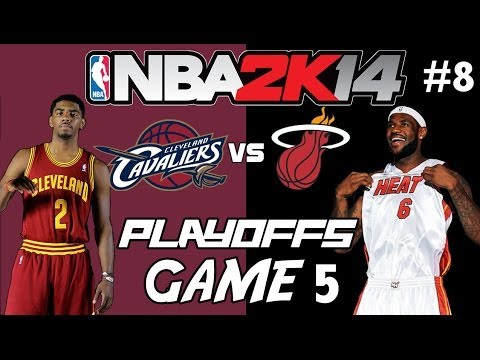 NBA 2K14 - MyGM Ep.8 | Cleveland Cavaliers | Kyrie Irving VS LeBron James [R2G5]