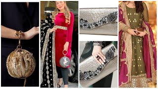 How to hold clutch purse|How to hold purse|Different styles carry clutch & purse