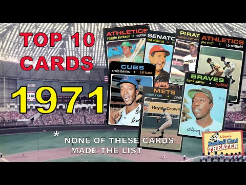 Top 10 Baseball Cards 1971