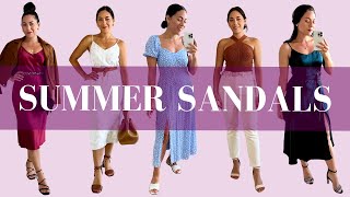 Summer Sandals Guide for Low and Mid Heel Stylish Sandals
