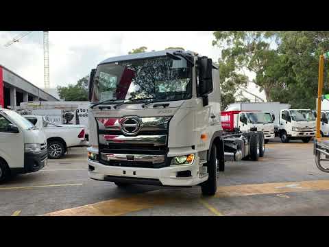 Hino Truck Sydney Australia - Hino 700 Series - FR 2632 6x2 Air Bag Cab Chassis Safety - Commentary