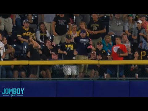 Poor Pirates Fan Gets Hit In The Nuts By Home Run Ball, Faces The Humiliation Of It Being Replayed On The Jumbotron