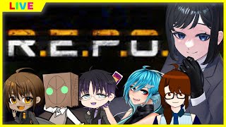 【#repo UNC&夜鳥の会】後方腕組もの子【Vtuber #坂地もの子】