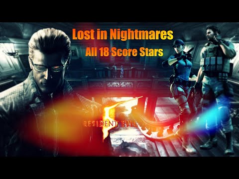 Resident Evil 5   Lost in Nightmares All 18 Score Stars