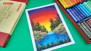 Greebel Artist Oil Pastels 36 Colours Oil & Dry Pastel