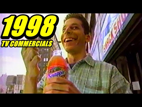 Over 50 minutes of 1998 TV Commercials - 90s Commercial Compilation #44