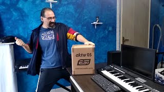 Video thumbnail for Ninja Unboxing of ESI AKTIV 05 STUDIO MONITORS by 4 the Sun