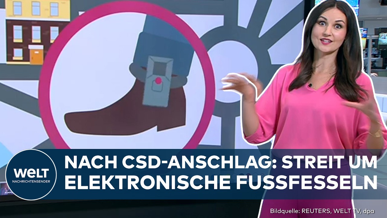 DEUTSCHLAND: Elektronische Fußfesseln! Können sie Terroranschläge verhindern?