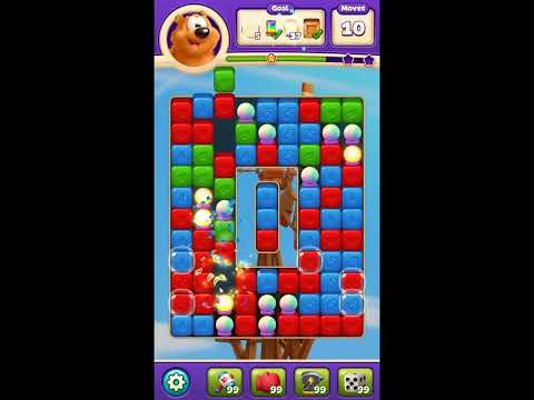 Toon Blast Level 8450 - NO BOOSTERS 🐻🐺🐱 | SKILLGAMING ✔️