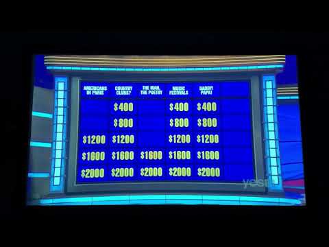 Double Jeopardy, Dana Hill Day 2 - 2nd Daily Double (9/22/20)