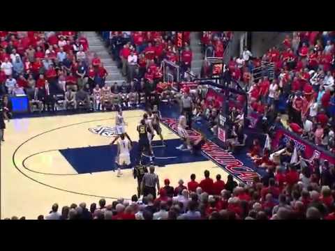 Nick Johnson Huge Block to Rondae Hollis Jefferson #SCtop10 Dunk