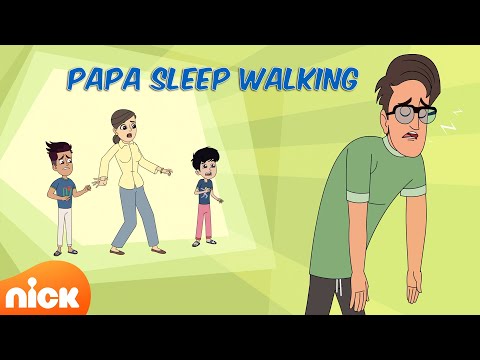 Papa starts sleepwalking! | Watch Chikoo Aur Bunty on Nick!
