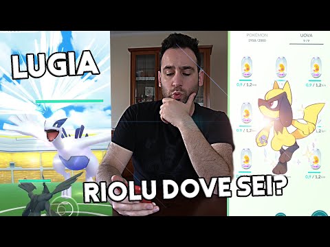 Schiudo NOVE UOVA EVENTO da 7KM in cerca di RIOLU SHINY! Guida al RAID di LUGIA
