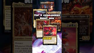 Top 5 Commanders RIGHT NOW Thunder Junction Release | Magic: the Gathering #Shorts