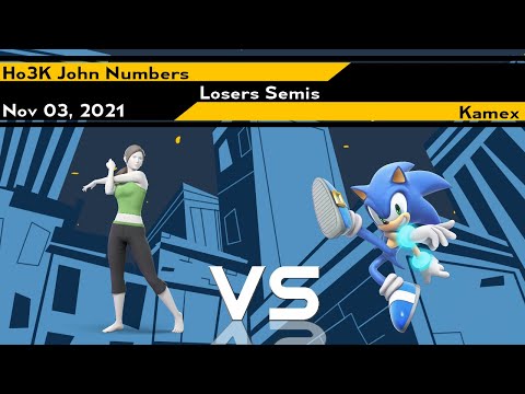 [Smash Ultimate] Xeno222 (L.Semis) - Ho3K  John Numbers vs Kamex