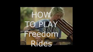 FINGERS Mitchell Cullen Freedom Rides Guitar Lesson