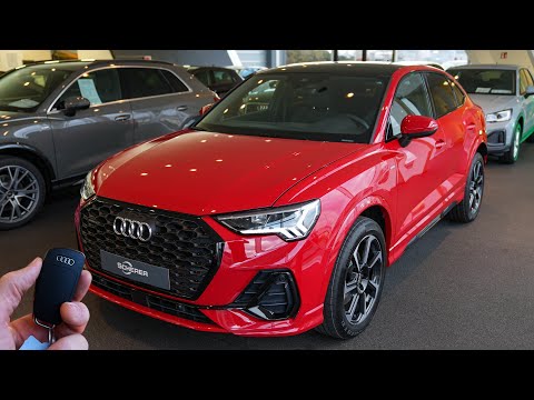 2021 Audi Q3 Sportback Sline 40 TDI quattro (200hp) - Sound & Visual Review!