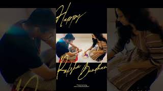 Happy raksha bandhan ❤ #rakhi #brother #sister #love#shorts