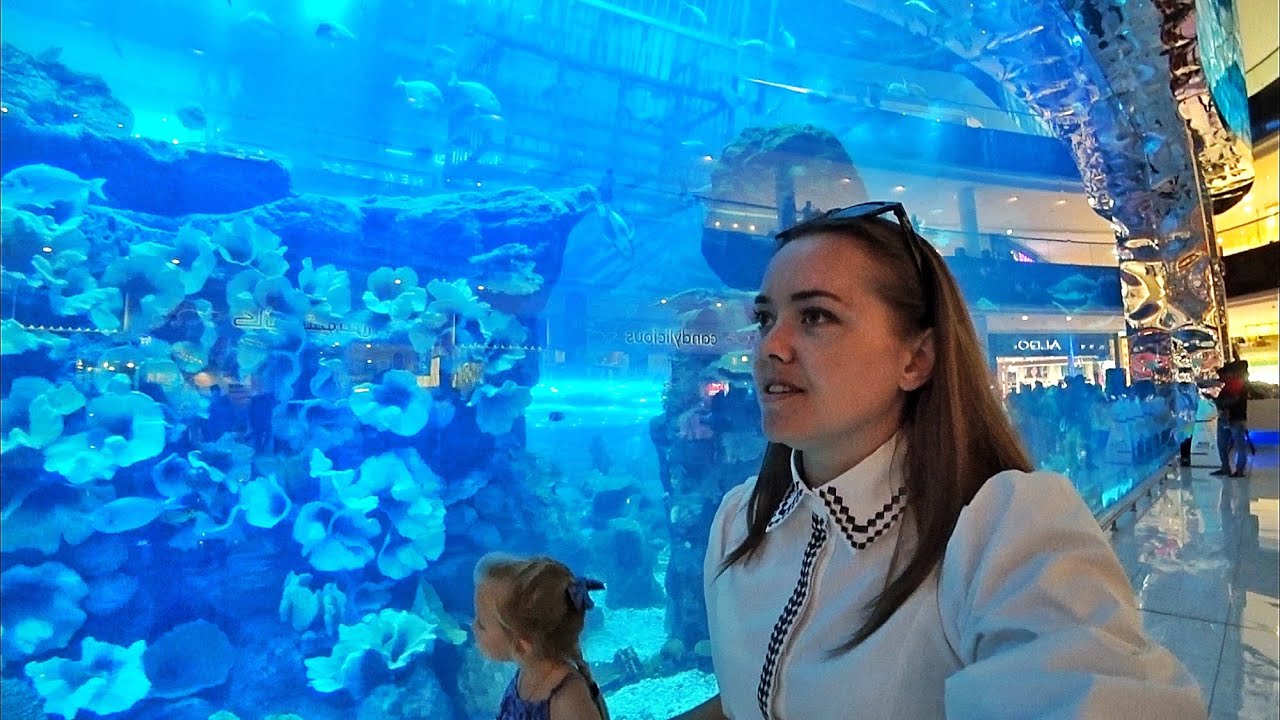 ВЛОГ ОАЭ 🇦🇪 Дубай. Dubai Mall Aquarium & Underwater Zoo 27.11.2017