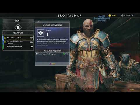 God of War[PS4] pt 93: Brok is Infatuated with the Blades of Chaos, Off to Helheim