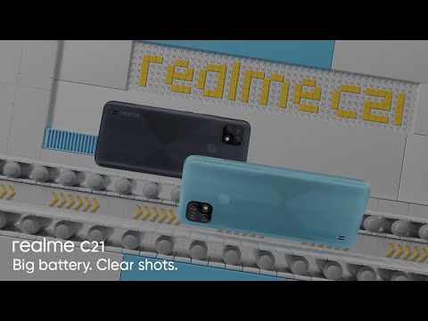 realme C21 | Big battery. Clear shots.