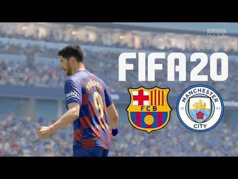 FIFA 20 ROAD TO CO-OP CHAMPIONS PART 3 - BARCELONA VS MAN CITY - FIFA 20 Co-Op Seasons Gameplay